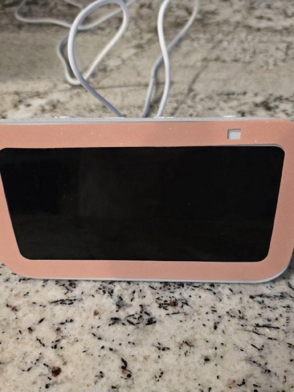 Amazon Echo Show 5 3rd Gen Smart Display White with Rose Gold Sticker Frame